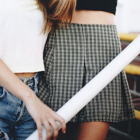Plaid Skirt