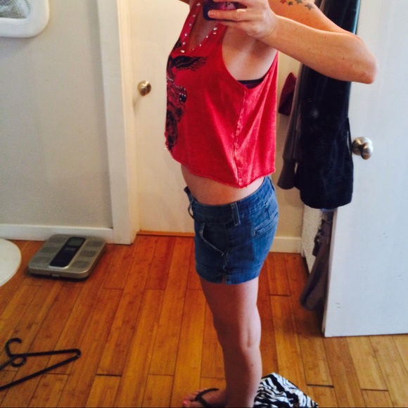 Red Crop top - Picture 4 of 4