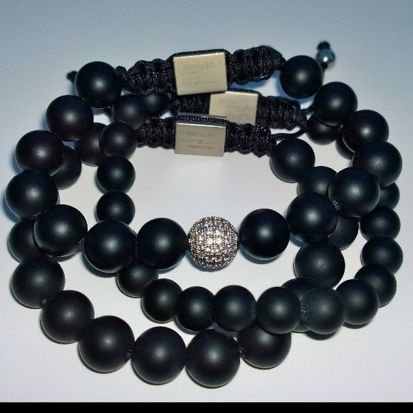 HAVILAH matte Onyx bracelet