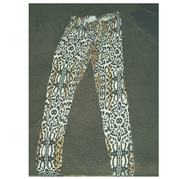 Cheetah Print Leggings