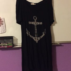 Anchor aztec shirt