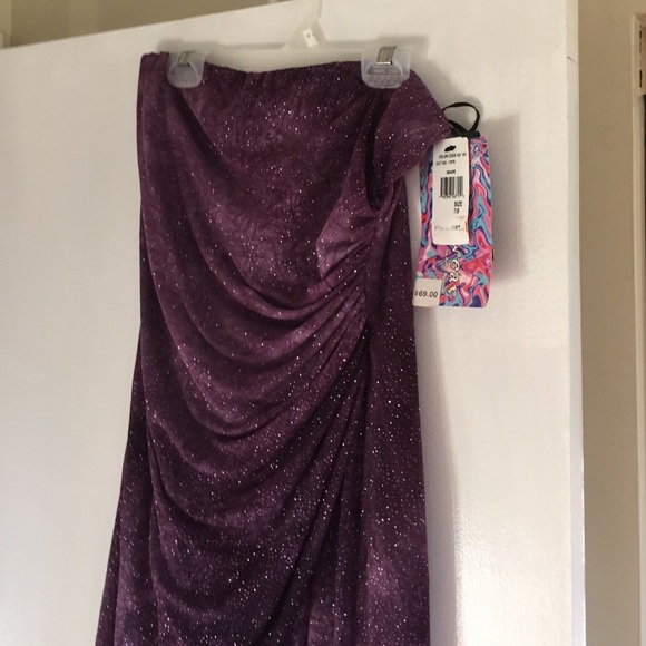 Strapless cocktail dress - Picture 2 of 2