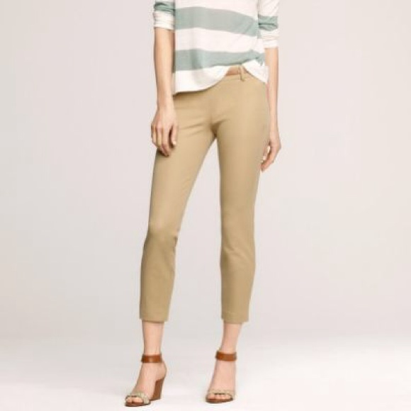 J.Crew Tan Minnie Pant