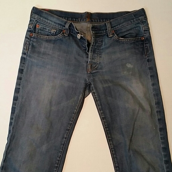 For all Man kind 7 jeans boy cut