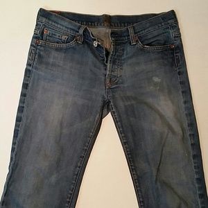 For all Man kind 7 jeans boy cut