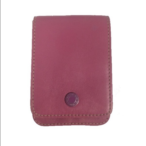 Coach Other - COACH Pink Leather Business Card / ID Case/ Holder