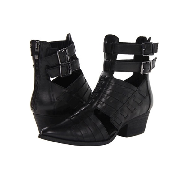 Soft Burnished Leather Boots