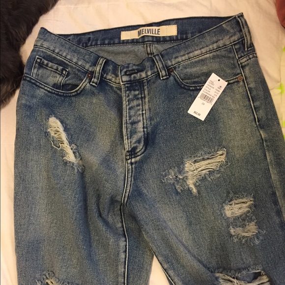 BF jeans- Brandy Melville (darker wash than pic)