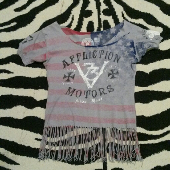 Affliction Live Fast 13 Top