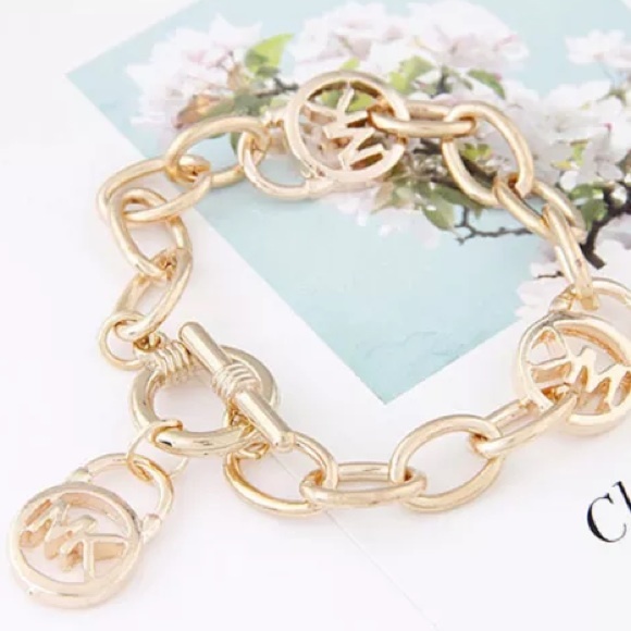 MK link bracelet
