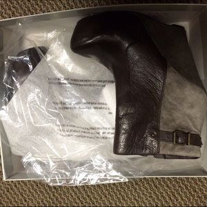 Jessica Simpson ankle wedge boots