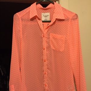 American Eagle Sheer Top