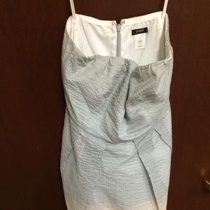 Jcrew strapless ombré dress