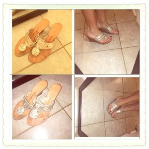 Jack Rogers Wedges - Size 7