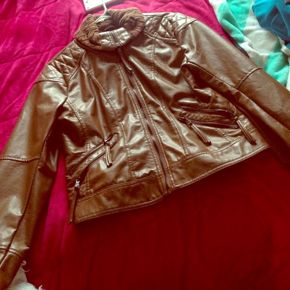 Leather jacket