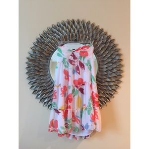 Guess Strapless Floral Dress