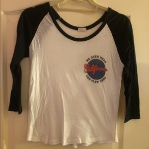 Brandy Melville baseball tee