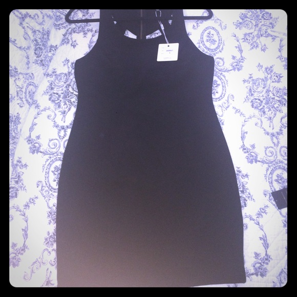 Ladakh black body con dress