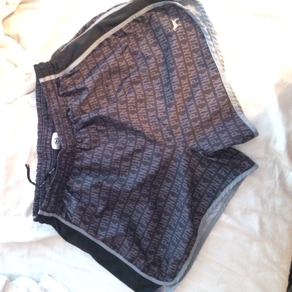 PINK Victoria's Secret Pants - VS PINK black running shorts