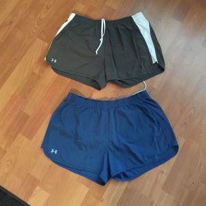 LOT OF 2 UA Running Shorts