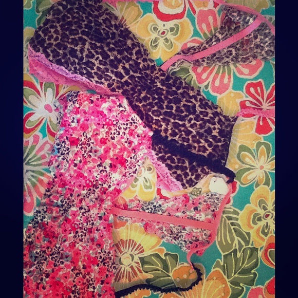 2 pretty lace racer back bralette