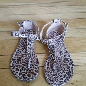 Mossimo cheetah sandals
