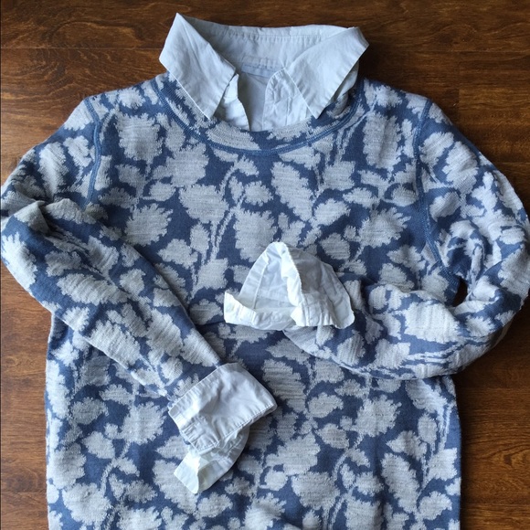 High neck pullover