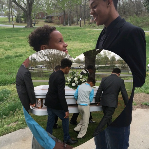 My sweet boys carried there great g-ma's casket🙏