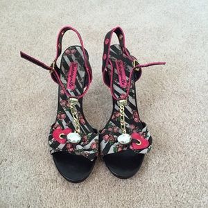 🌹SOLD🌹 Betsey Johnson party shoes💃