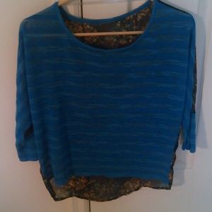 Floral spring blouse