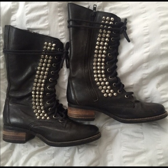 Steve Madden studded boots