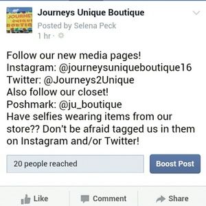 Follow our media pages!!!