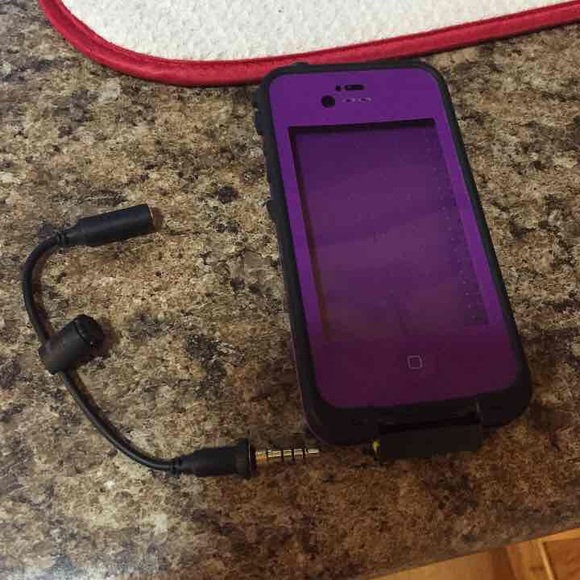 Purple Lifeproof Case