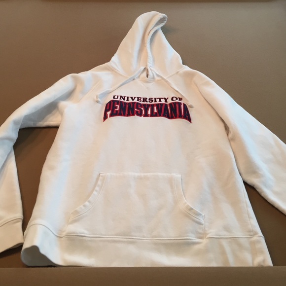 Champion Tops - Univ of Pennsylvania white sweat shirt