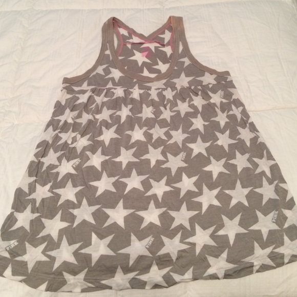 Victoria Secret Pink Star Tank Top