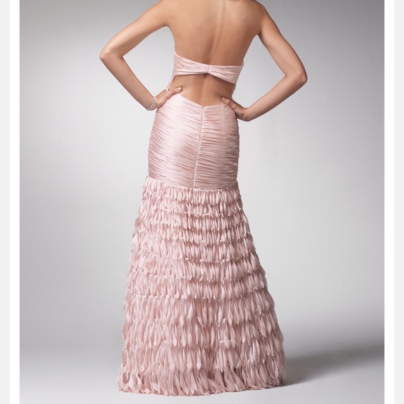 Clarissa Prom Dress in Blush Pink Size 8/10 - Picture 2 of 4