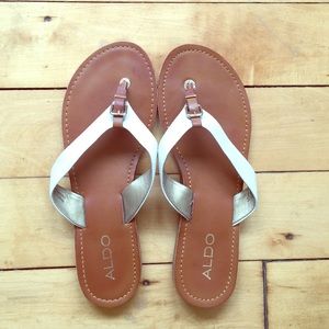 Aldo flip flops