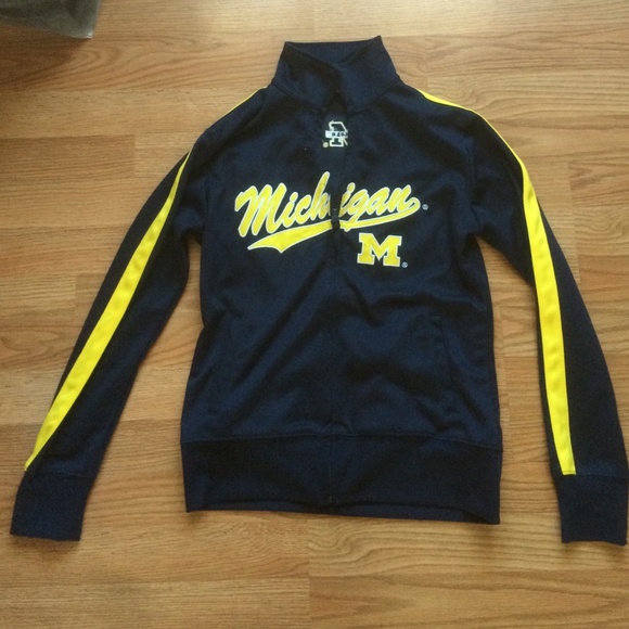 Michigan women athletic zip-up