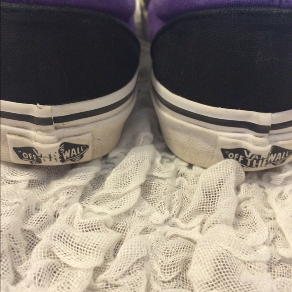 😻Black and Purple Vans😻 - Picture 4 of 4