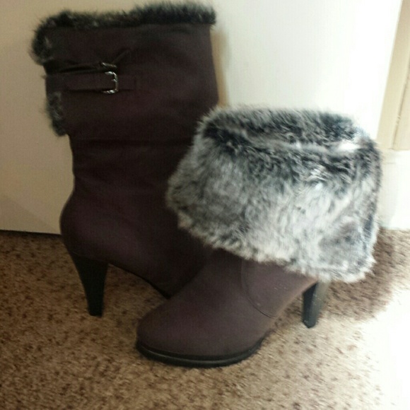 Beautiful fur boots