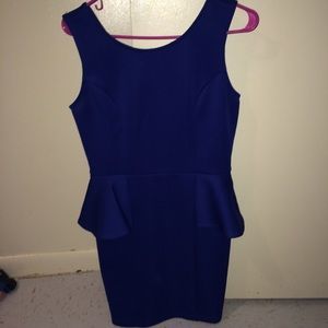 Blue dress
