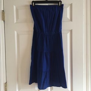 Banana Republic outlet royal blue summer dress
