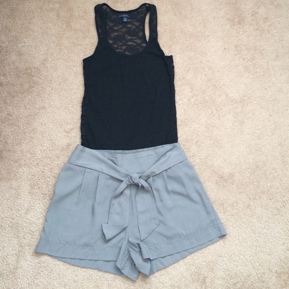 Mimi Chica belted shorts