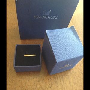 Swarovski eternity band