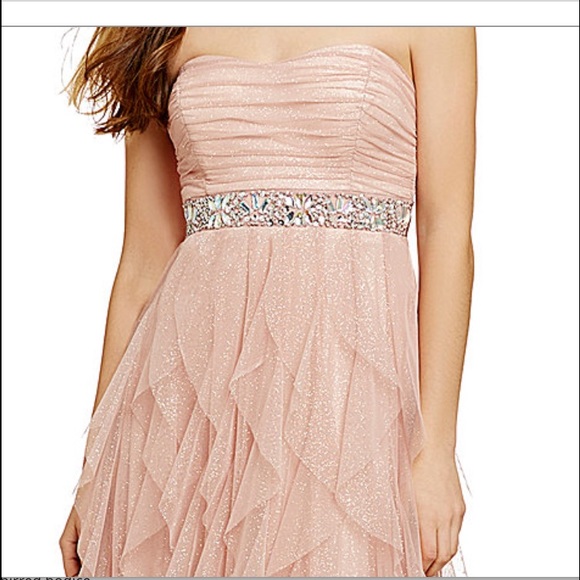 Prom Dress😍🎀✨Glitter Jewel Waist Long Petal✨🎀 - Picture 3 of 4