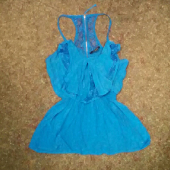 Paper tee tank top, medium