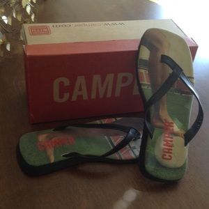 Camper flip flops