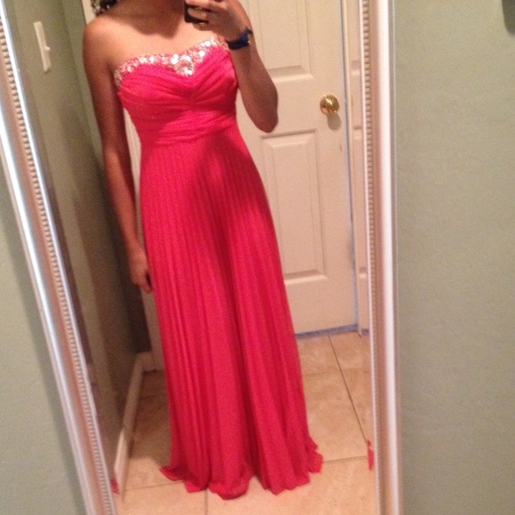 Coral Formal Dress!