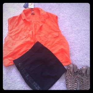 Urban outfitters crop shirt