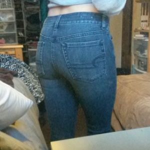 American Eagle size 2 high waisted flare jeans